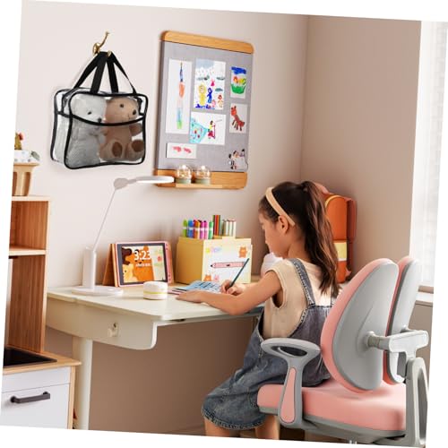 Trousse de maquillage transparente imperméable à compartiments pour jouets et cosmétiques - 6