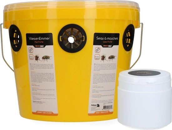 FlyNip Fly Bucket - Schädlingsfalle - Inklusive Köder - Umweltfreundlich