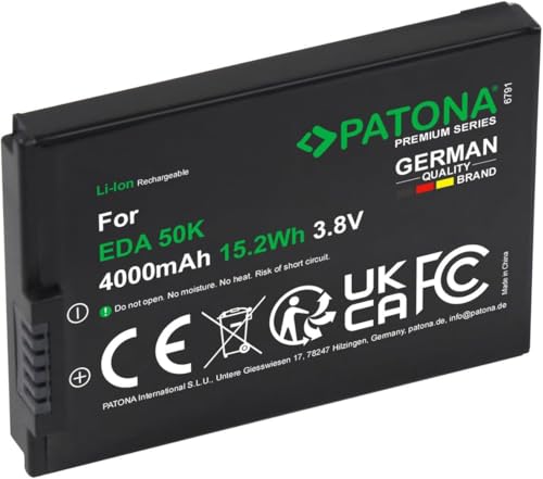 Batteria Premium per Honeywell EDA50K EDA51K ricambio per BAT-EDA50K 50129589-001 3.8 Volt 4000 mAh 15.2 Wh tipo: ioni di litio scanner manuale con codice a barre di