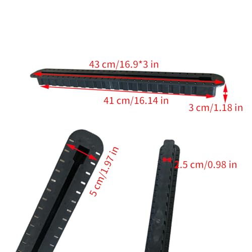 Boîtier d'aileron simple 40cm pour planche de surf et stand up paddle standard - 5