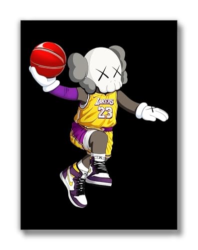 Image of Brooke & Vine Hypebeast Room Decor (UNFRAMED 12 x 16) Michael Jordan Shoes Sneaker Poster Sneakerhead Posters Air Jordans Teen Boy Room Girl Room Wall Art Prints Bedroom, Dorm, Desk - K Basketball