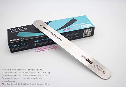 Staleks Exclusive Refill 50pcs Nail File SLEEVE Covers for Straight Base Metal Wood Acrylic Staleks Base - Image 4