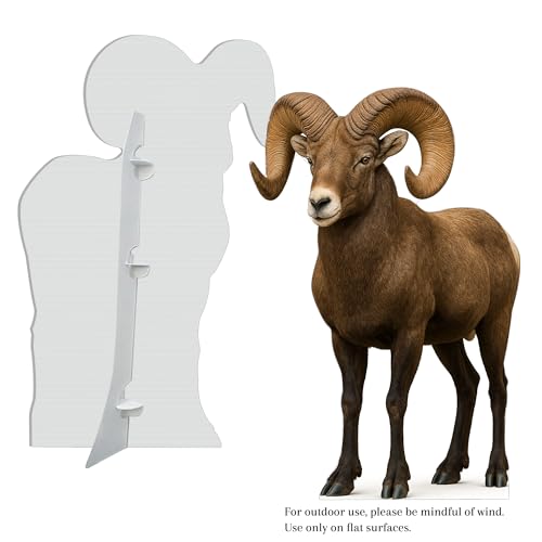 Image of Bighorn Sheep 4FT Life Size Cardboard Cutout - A Fun Animal Standup for Photo Booths, Birthday Parties, and Events
