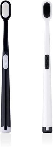 Cepillo de dientes suelto ultra suave para adultosembarazosjóvenes, cepillo de dientes manual Spinbrush cepillo de dientes de viaje con 10000 cerdas