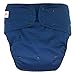 Cloth Diaper Cover - Reusable Special Needs Incontinence Briefs for Big Kids, Teens and Adults (Navy Blue, Extended)