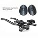 BEAHING Handlebar Arm Rest, Bike Rest Handlebar, Handlebar Aero Bars Rest Handlebar Bike Aluminum Alloy Arm Rest Handlebar Triathlon Aero Tri Bars Relaxation Handlebars for Bike