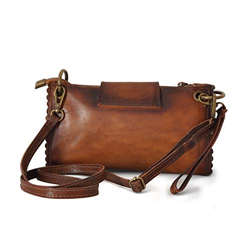 Pratesi Leather Bag for Women Woman Bag Pontremoli B336 in cow leather - Bruce Cherry Made in Italy3