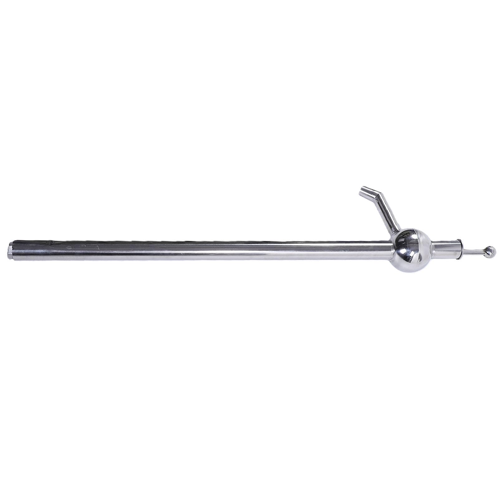 Garosa Bomba Manual de Acero Inoxidable, Extractor de Aceite Manual 2 en 1 para Agua Derv Vino Queroseno Gasolina, Bomba de Transferencia de Portátil con Empuñaduras Cómodas para
