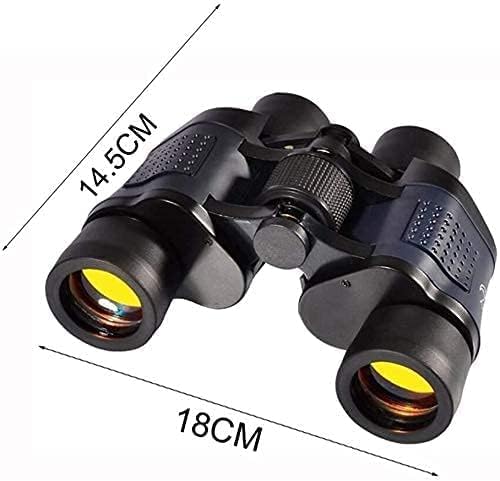 AARKRI SALES Waterproof/Fog-Proof Roof Prism Polarized HD Professional Lightweight Pocket Size Binocular Telescope Folding Zoom Lens for Sports, Hunting, Camping for Bird Watching (60×60) 3
