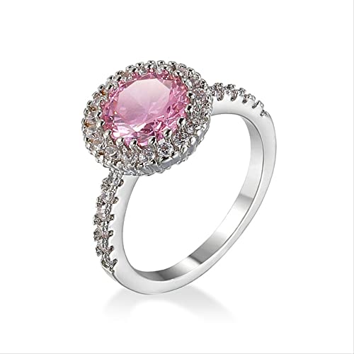 Bague de fiançailles pierre ovale en argent 925 à porter au quotidien