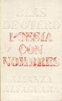 Poesía con nombres 8420616370 Book Cover