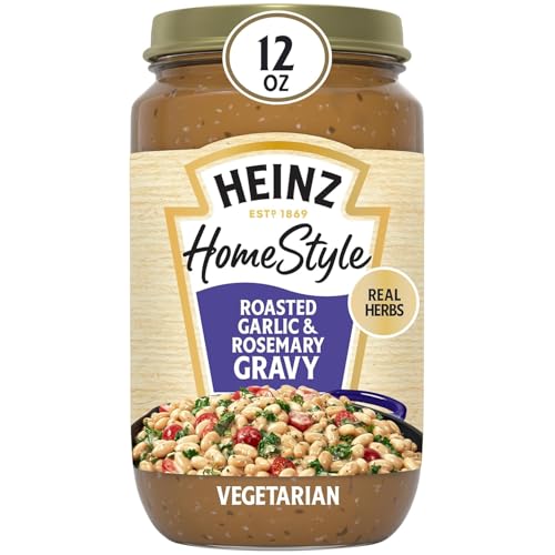 Image of Heinz HomeStyle Gravy Variety Pack, Roasted Garlic & Rosemary + Mushroom, (12 Oz, 2Ea.) (Variety Pack)