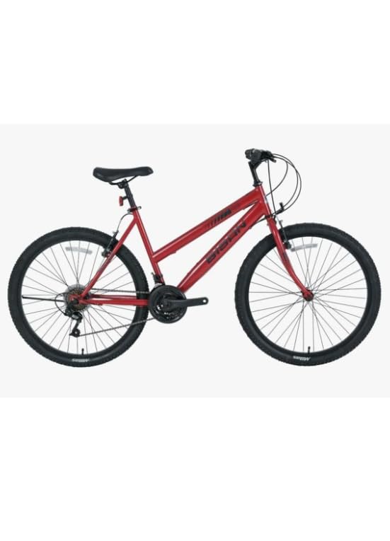 Bisan Bisan Sentıero Kadın Dağ Bisikleti 42Cm V 24 Jant 21 Vites Metalik Kırmızı Siyah
