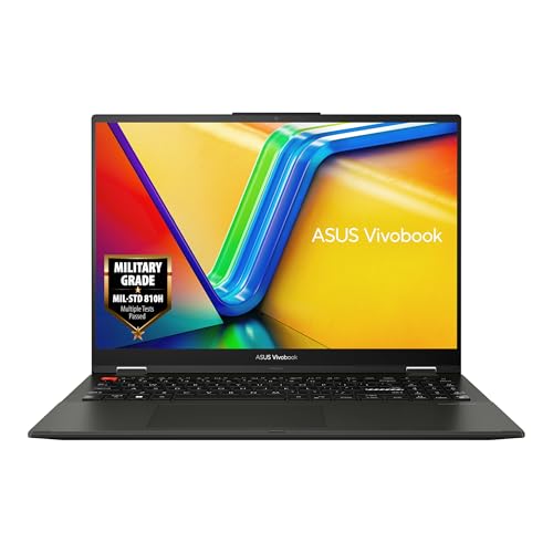 Image of ASUS Vivobook S 16 Flip Laptop (2023) 16 inch WUXGA 16:10 Touch, Intel Core i5-1335U CPU, Intel HD Graphics, 16GB RAM, 512GB SSD, Windows 11 Home, TP3604VA-DS51T-CA