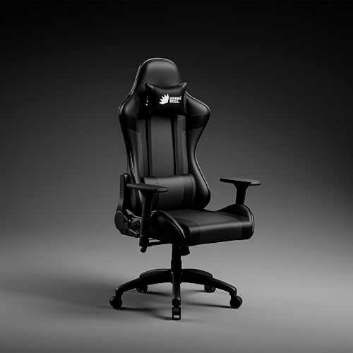 Green Soul Raptor 2.0 Racing Edition Ergonomic Gaming Chair with Premium PU Leather, Adjustable Neck & Lumbar Pillow, 3D Adjustable Armrests & Heavy Duty Nylon Base (Black) - Image 4