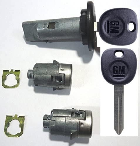 Select Chevrolet GM OEM Ignition/Doors Lock Key Cylinder Set With Keys To Match
