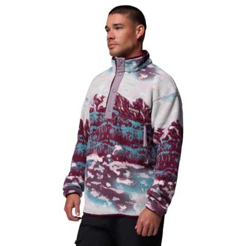 Image of Columbia Helvetia II Printed Half Snap Fleece