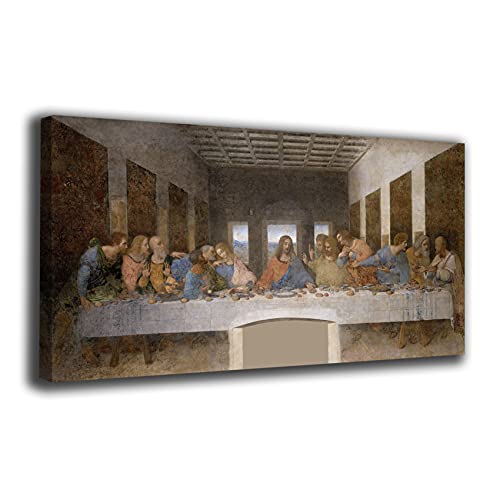 Genérico Cuadro Lienzo Canvas La Ultima Cena Leonardo da Vinci – ...