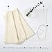 Ivory Table Runner 2 Packs Sheer Chiffon Fabric 27x120 Inches Romantic Table Runners for Wedding Rustic Boho Party Decorations
