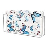Waterproof Paper Towel holder, Acrylic Napkin Holder, Plastic Napkin Dispenser for Home, Office (Transparent color)