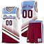 Light Blue-white/Crimson