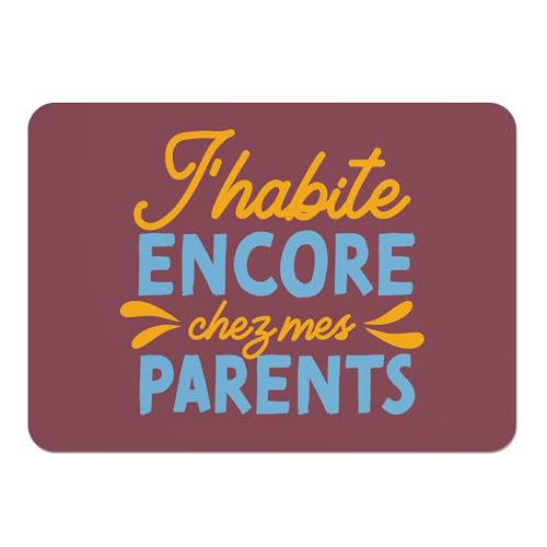 Sets de table rouge humour blague enfant, l'idée cadeau originale et drôle - 2