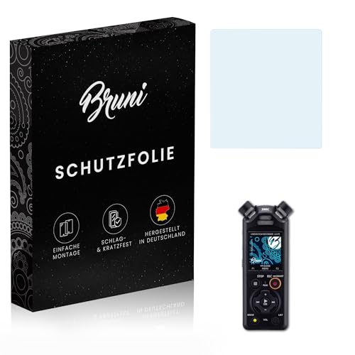 Bruni Película Protectora compatible con Olympus LS P5 Protector Película, claro Lámina Protectora (2X)