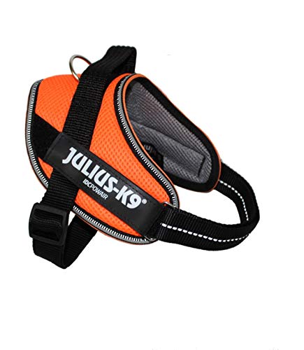 Julius-K9, Pettorina IDC Powair, Taglia: 3XS / Baby 1, Arancione