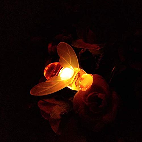 Solar Honeybee Garden String Lights, 60 LED 30Ft With 8 Lighting Modes - Image 4