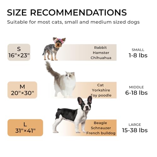 Image of 1 Pack 3 Calming Blankets Fluffy Premium Fleece Pet Blanket Soft Sherpa Throw for Dog Puppy Cat Grey Medium (30 inchx20'')