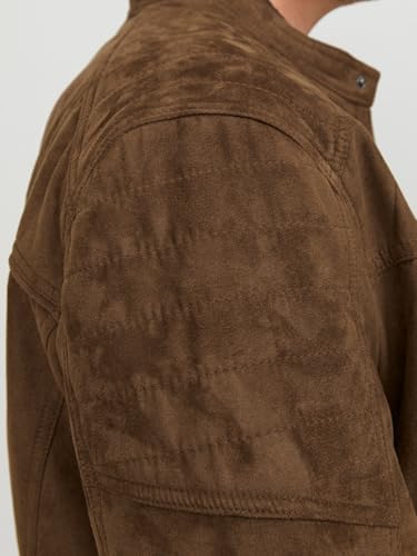 Image of JACK & JONES Male Faux Suede Jacket Faux Suede Jacket