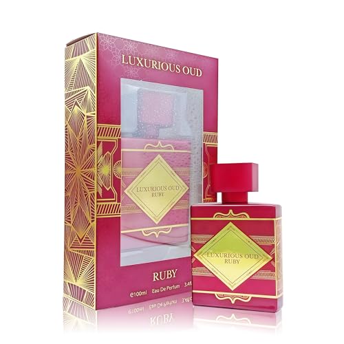Image of AFLUXE LA BELLA, Perfume for Women, Long Lasting EDP, Feminine Scent, Delicate Fragrances for Women, Day to Night Wear, 3.4 Fl Oz (Luxurious Oud Ruby)