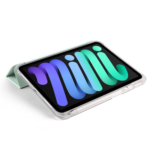Étui rigide iPad 10 10.9 rabat cuir support intégré bleu clair - 7