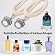 2 Stück Duftlampe Docht für Lampe Berger, Öllampe Docht Ersatz Luft Kontrolle Katalytischer Brenner Lampe Docht, Lampen Ersatzbrenner Zubehör für Raumluft Verbessern Aromatherapie (Silber)