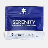 Water-Based Lubricant Travel Pack – 20 Single-Use Sachets, Long-Lasting Personal Lube for Men Women Couples - Non-Staining, Perfect for On-The-Go Comfort