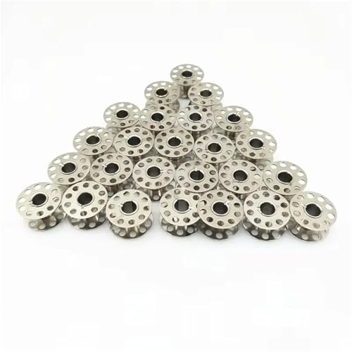 Bobinas de metal para máquina coser con devanado estable anti enredos 3