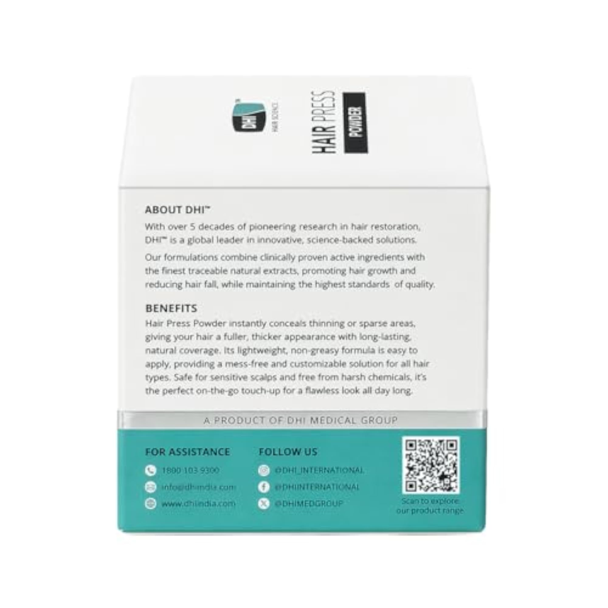 Hair Press Powder, Instant Natural Grey Coverage