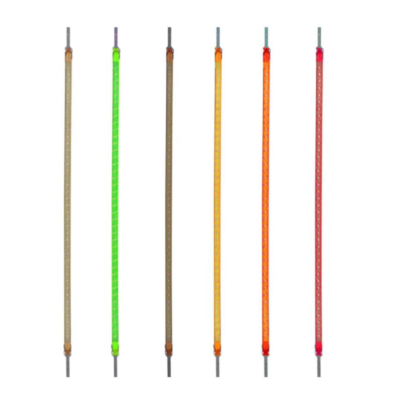 LEDLOCLB Flexible Led Filament 6Pcs Led 3V 185Mm 145Mm 95Mm 60Mm Blue Red Green Edison Bulb Parts Bendable Led Flexible Filament Accessories Light Source Accessories,Red,60Mm - 6 Pieces