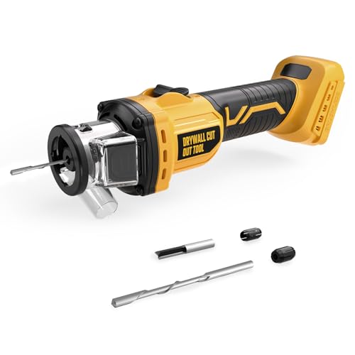 VERVEWAVE Cordless Drywall Cut-Out Tool for Dewalt 20V Battery