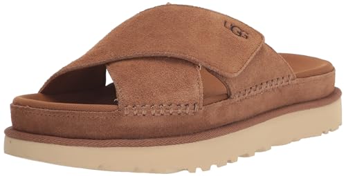 Claquettes UGG GOLDENSTAR CROSS SLIDE - vue 4