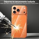 URYVAIW 2 x matowa folia ochronna na tył + 2 sztuki ochrony aparatu, odporna na zarysowania i odciski palców, kompatybilna z iPhone 17 Pro