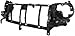Crash Parts Plus Front Header Grille Reinforcement Mounting Panel for 2002-2004 Jeep Liberty