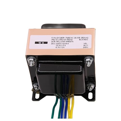 Upgraded Copper Audio Power Transformer 0-260V 0-6.3V For