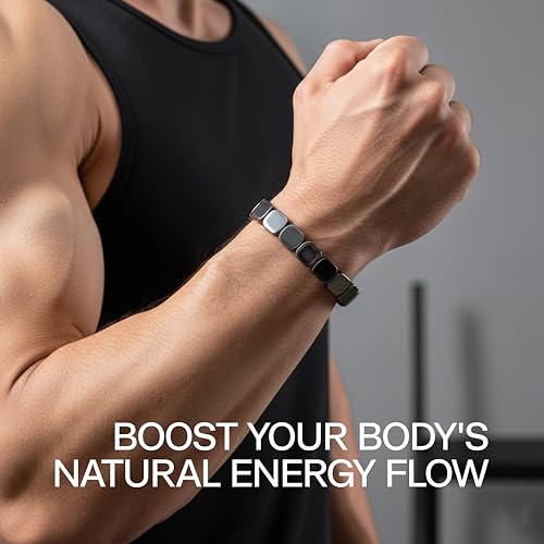 Pulsera de Hematita para Hombre miniatura 7