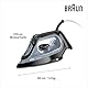 Braun Dampfbügeleisen TexStyle 3 SI3055BK, FreeGlide 3D-Technologie, Bügelsohle mit Keramikbeschichtung, automatische Abschaltung, kurze Aufheizzeit, einfache Nachfüllung (220 ml), 2400 W, Schwarz