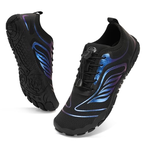 Image of Hike Barefoot Shoes Women Men,Wide Toe Water Shoes 2025 New Breathable Grounded Footwear Non-Slip Fashion Hiking Shoe for Walking Swim Pool Beach Outdoor Water Sports