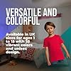 Ages 1-16 Kids Plain Blank T-Shirt Tee Shirt 100% Cotton Boys Girls School Uniform P.E. Gym Purple #5