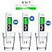 Most Accurate So Far 4-in-1 Instant Read TDS Meter - Measures TDS, EC, & Temperature (°C/°F) - Digital Water Testing Kit for Tap, Well, Pool, Hydroponics, Aquarium, RO/DI System White