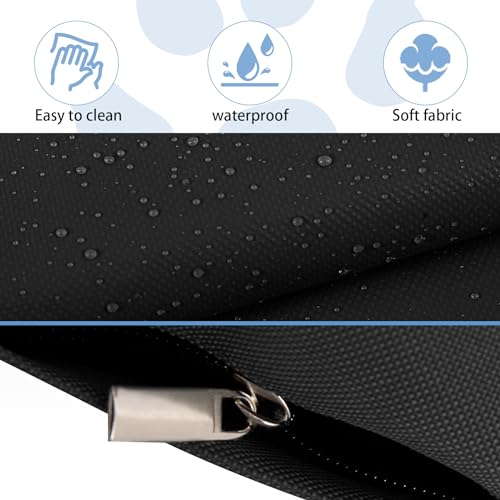 Nogsay Bezüge für Hundebetten,Ersatz Bezug für Hundebett,Wasserdicht Waschbar Abnehmbare Haustierbett Hundematte Hundematratze Bezug für Hundekissen mit Reißverschlüssen,Dog Bed Cover Only