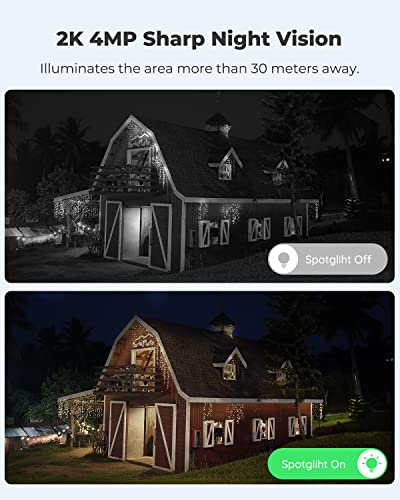 Reolink 4G Lte Cellular Security Camera Outdoor 4 Mp, Dual-Lens Wide View, No Wifi, Wireless Solar Battery Powered, 2K Spotlight Color Night Vision, Local Storage, 2-Way Talk, Motion Only Alert #TOP4